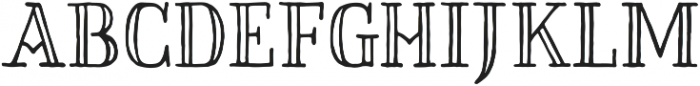 Thankful Serif Engraved ttf (400) Font UPPERCASE