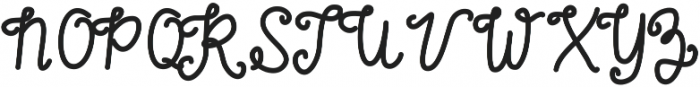 Thankful ttf (400) Font UPPERCASE