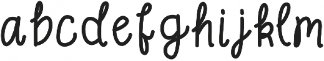 Thankful ttf (400) Font LOWERCASE