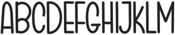Thankgiving Regular otf (400) Font UPPERCASE
