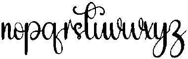 Thanksgiving Regular otf (400) Font LOWERCASE