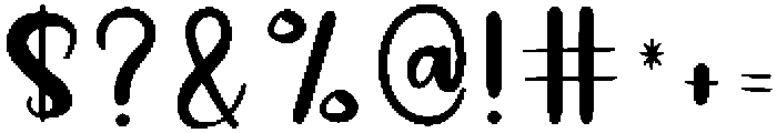 Thanksgiving Regular otf (400) Font OTHER CHARS
