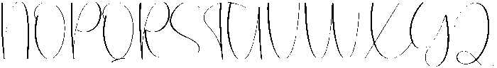 Thanksgiving Regular otf (400) Font UPPERCASE