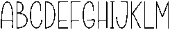 Thanksgiving Regular otf (400) Font UPPERCASE