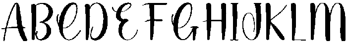Thanksgiving Regular otf (400) Font UPPERCASE