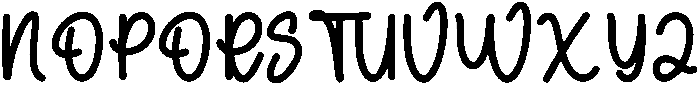 Thanksgiving Regular otf (400) Font UPPERCASE