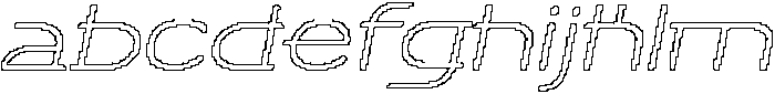 Thanom Pixel Outline otf (400) FONT