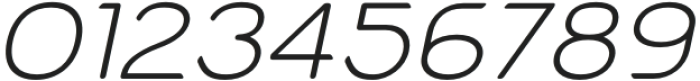 ThanomRounded-Italic otf (400) Font OTHER CHARS