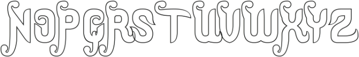 The Amazing You-Hollow otf (400) Font UPPERCASE
