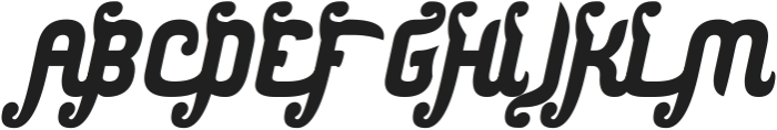 The Amazing You Italic otf (400) Font UPPERCASE