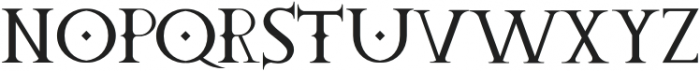 The Ancient Regular otf (400) Font LOWERCASE