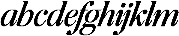 The Andalucia Serif SemBd Ita otf (600) FONT
