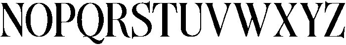 The Andalucia Serif SemiBold otf (600) Font UPPERCASE
