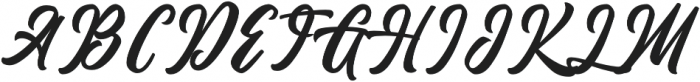 The Anthelope otf (400) Font UPPERCASE