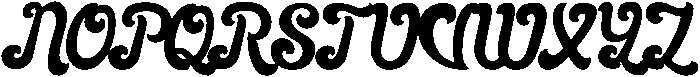 The Archies otf (400) Font UPPERCASE