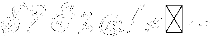 The Ash Regular otf (400) Font OTHER CHARS