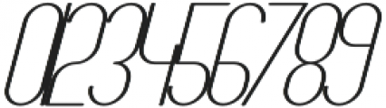 The Athletica Medium Italic otf (500) Font OTHER CHARS