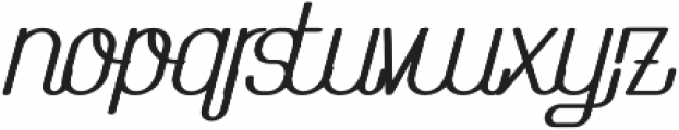 The Athletica otf (700) Font LOWERCASE