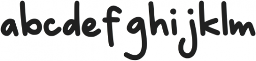 The August otf (400) Font LOWERCASE