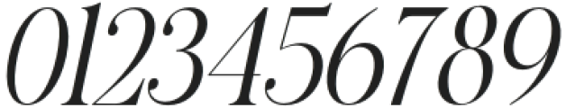 The Avenue Editorial Italic otf (400) Font OTHER CHARS