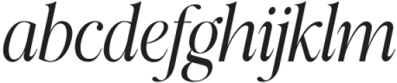 The Avenue Editorial Italic otf (400) FONT