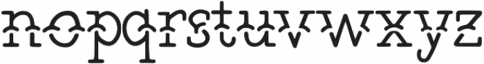 The Bearded Sailor Shadow otf (400) Font LOWERCASE