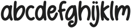 The Beige Butterfly Regular otf (400) Font LOWERCASE