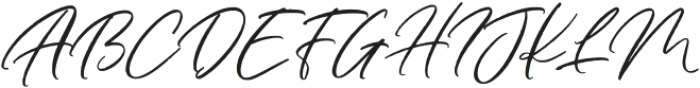 The Bellonte Italic otf (400) Font UPPERCASE