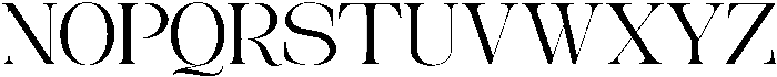 The Belvina Editorial Expanded otf (400) Font UPPERCASE