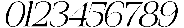 The Belvina Editorial Oblique R otf (400) Font OTHER CHARS