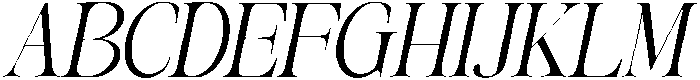 The Belvina Editorial Oblique R otf (400) Font UPPERCASE