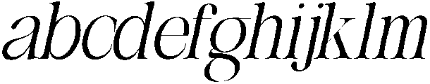 The Belvina Editorial Oblique R otf (400) FONT