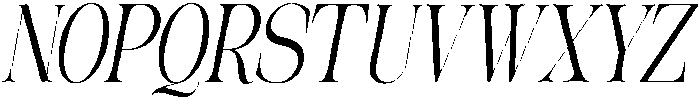 The Belvina Editorial Se Cndn I otf (400) Font UPPERCASE