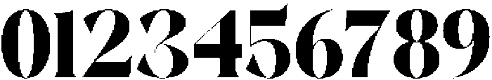 The Bencoy otf (400) Font OTHER CHARS