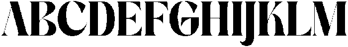 The Bencoy otf (400) Font UPPERCASE