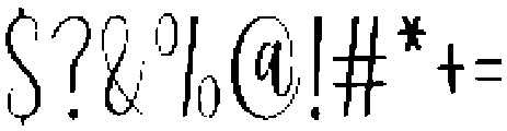 The Bestia Regular otf (400) Font OTHER CHARS
