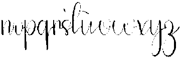 The Bestia Regular otf (400) Font LOWERCASE