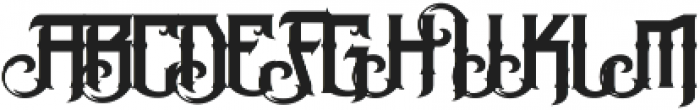 The Black Veil Alt 3 The Black Veil Alt 3 ttf (900) Font UPPERCASE