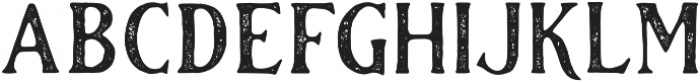 The Blackport Serif Stamp otf (900) Font LOWERCASE