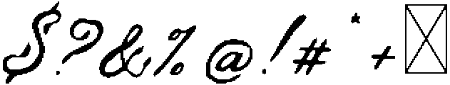 The Blooming Hour Regular ttf (400) Font OTHER CHARS
