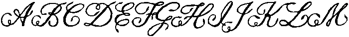 The Blooming Hour Regular ttf (400) Font UPPERCASE