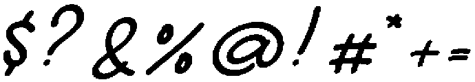The Bohemian 2 Regular otf (400) Font OTHER CHARS