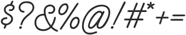 The Boutique Cursive Stamp otf (400) Font OTHER CHARS
