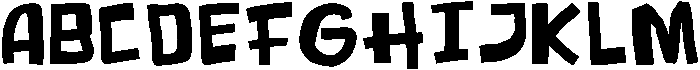 The Boys Regular otf (400) Font UPPERCASE