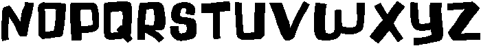 The Boys Regular otf (400) Font UPPERCASE