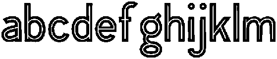The Bradbury Inline otf (400) FONT