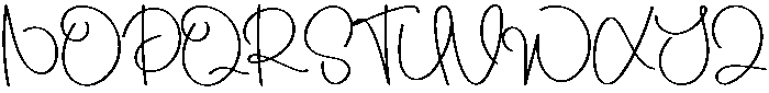 The Brother Regular otf (400) Font UPPERCASE
