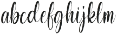 The Caigthem otf (400) Font LOWERCASE