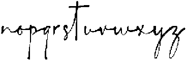 The Camellia otf (400) Font LOWERCASE