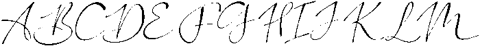 The Candelor Italic otf (400) Font UPPERCASE